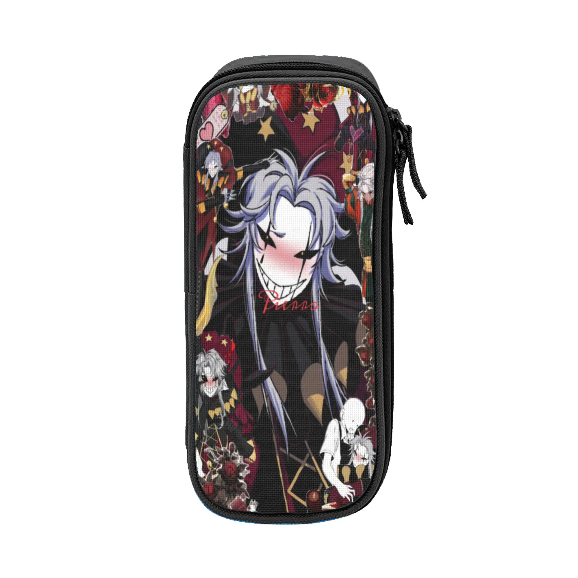 Pierrots The Freak Circus Pencil Case Double Layer Large Capacity Office Accessories  Pencilcase Suprise Gift