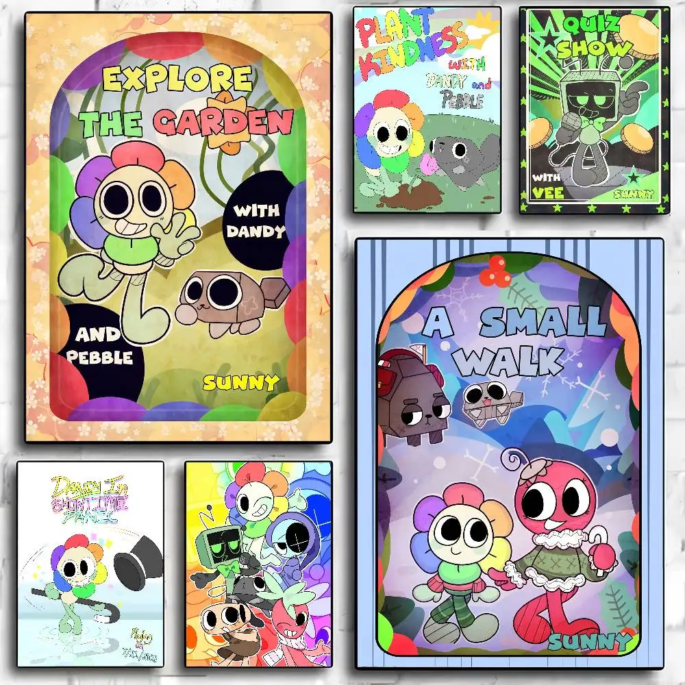 D-Dandys W-World Game ملصق عالي الجودة طباعة ديكور المنزل جدار الفن جدارية غرفة زخارف للحانات