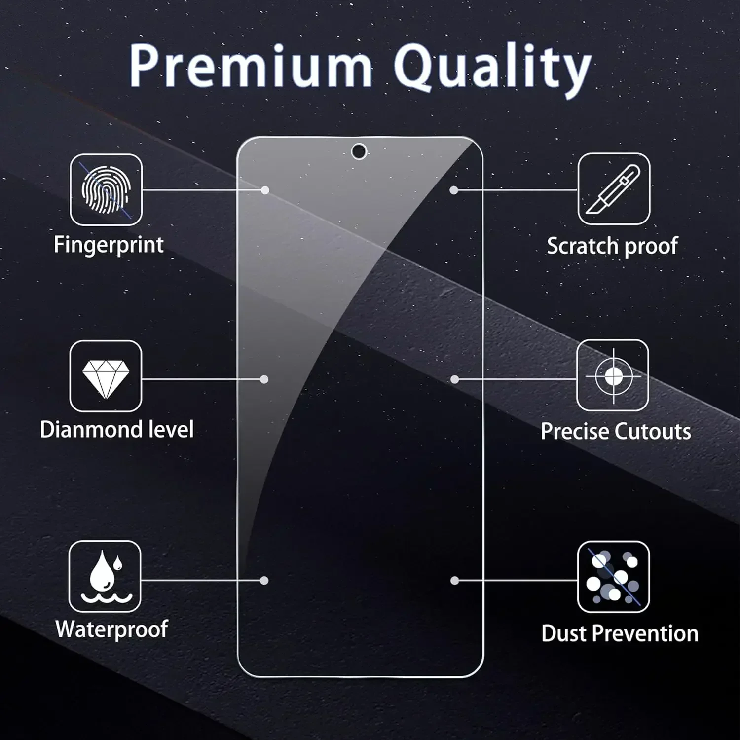 2/4szt Szkło hartowane do Motorola Moto G14 G54 G84 G04 G04S G64 G52 G32 G42 G62 G72 G82 5G Folia ochronna na ekran