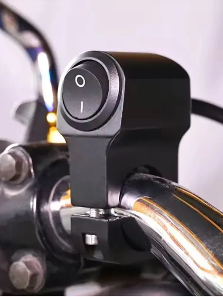 AliExpress NONE Universal 7/8" Motorcycle Handlebar Switch， Headlight On/Off Toggle for Bike， ATV， Spotlight
