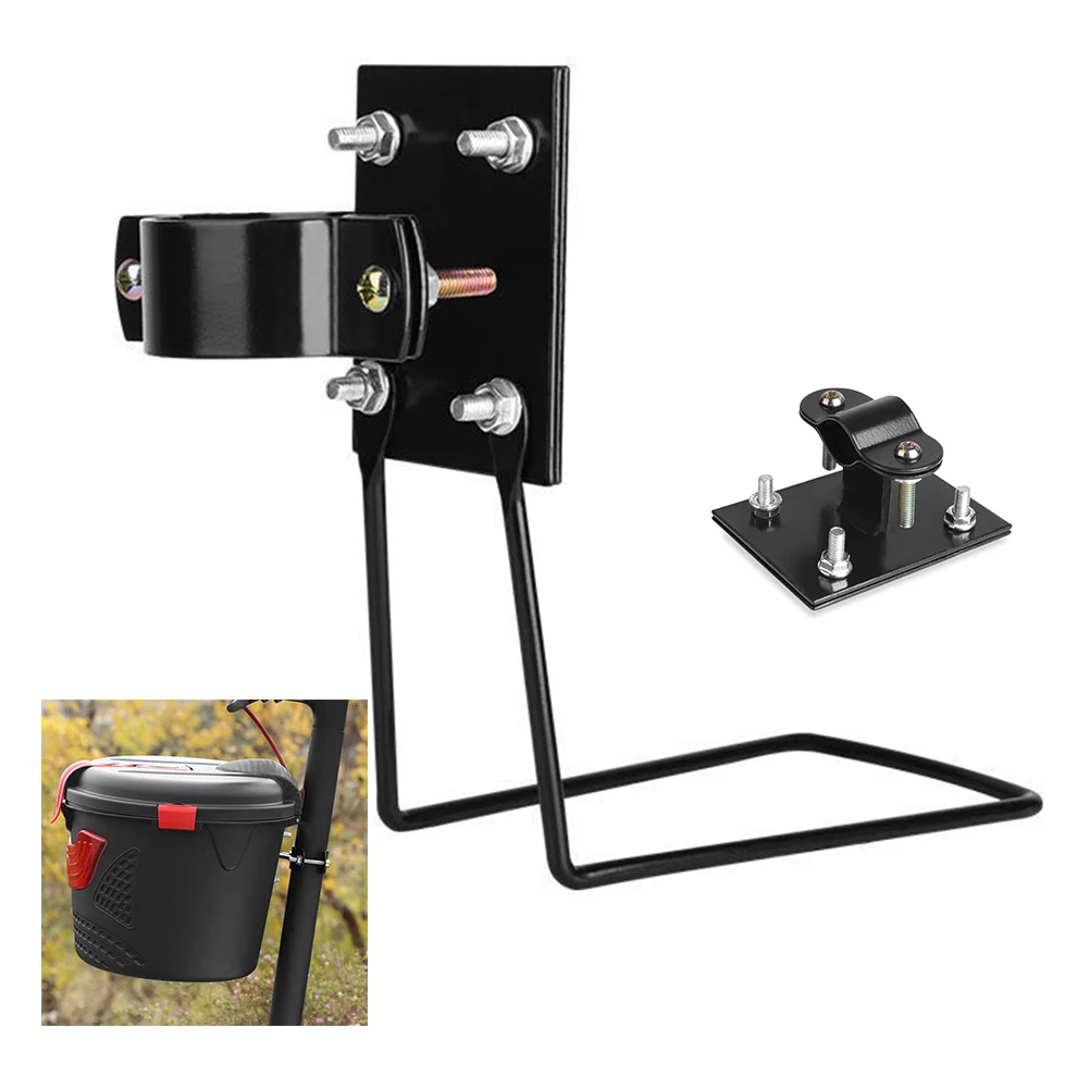

Bike Basket Fixed Holder Mount Fixing Bracket For Scooter Ebike For 15-31MM Tube CyclingwwwAccessories