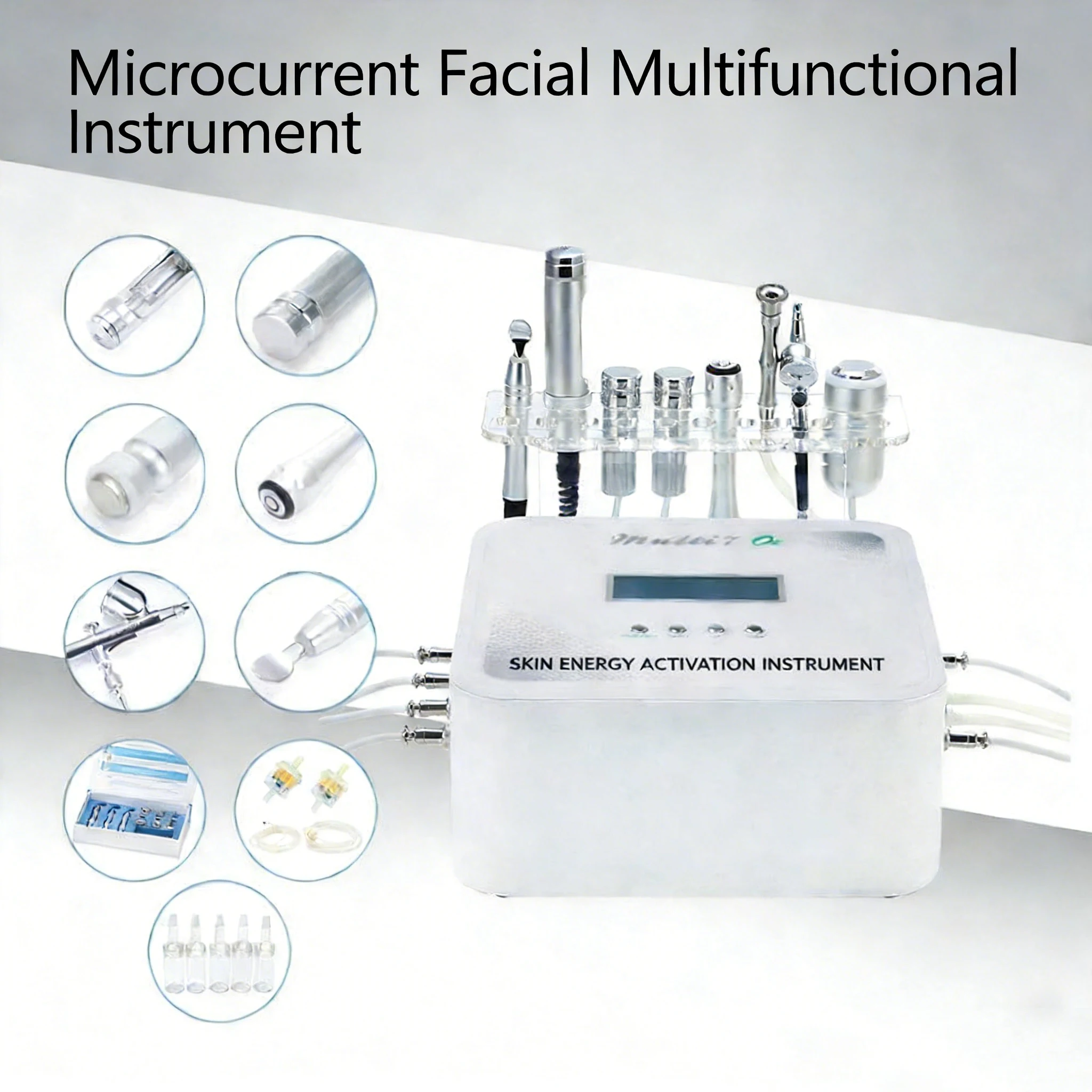 

Многофункциональный микроприбор для омоложения кожи вокруг глаз с функциями замораживания и шлифовки