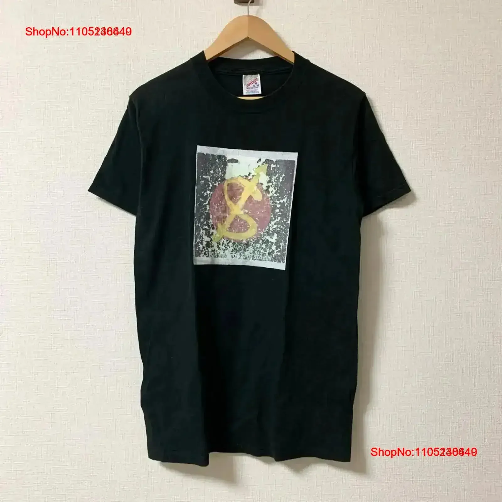 

90S The Stalin Endo Michiro T Shirt Vintage T0408 90 Punk Rock No yo935 Washed Casual homme designer clothes streetwear