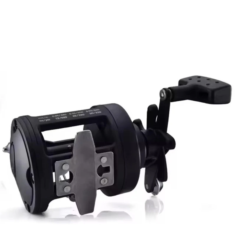 3 + 1BB 3.8:1 Gear Mulinelli per tamburo oceano in barca offshore Acqua salata Big Game Mulinello da pesca a traina in acque profonde