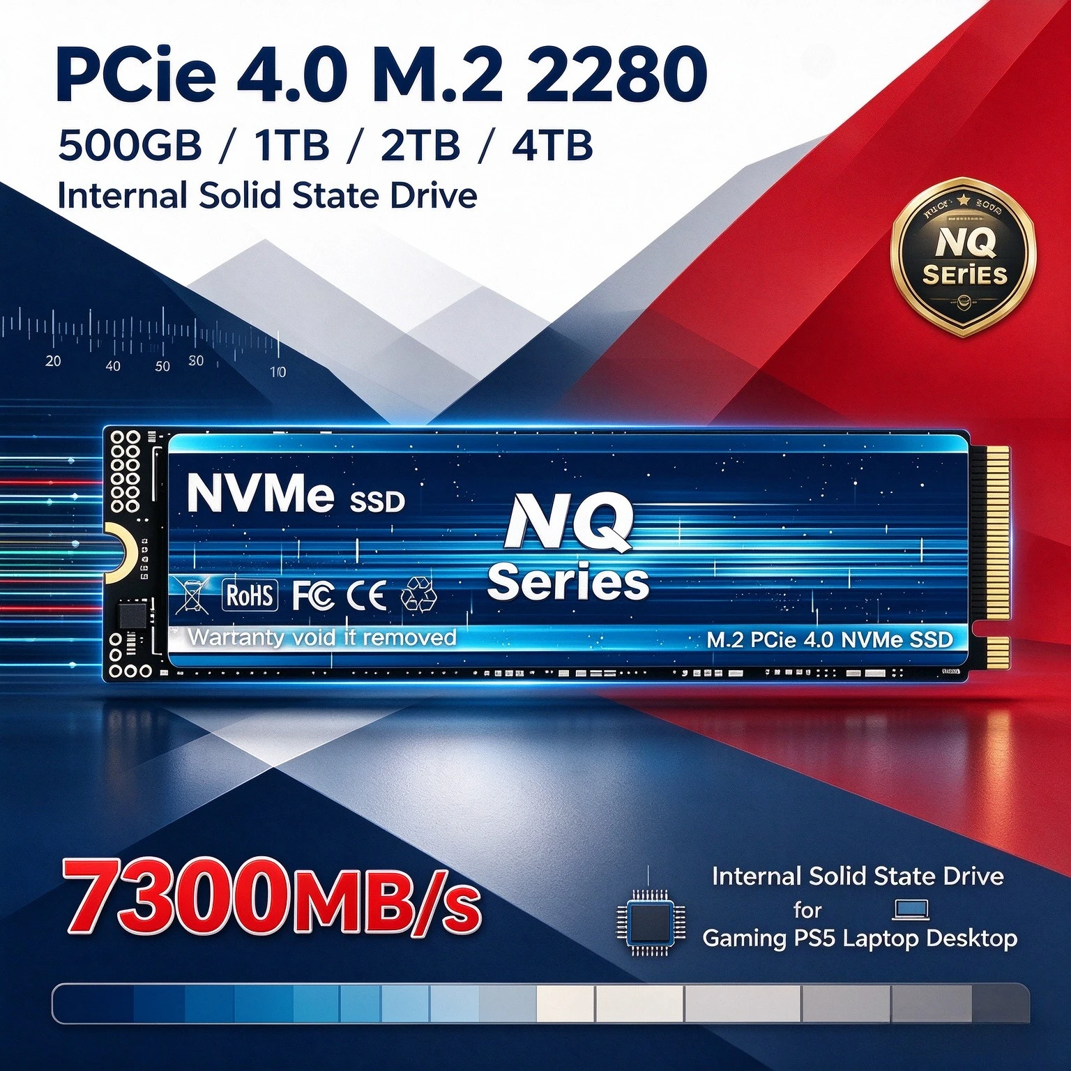M.2 Nvme 4Tb Pcie 4.0 Ssd - SSD แบบ M.2 NVMe PCIe 4.0