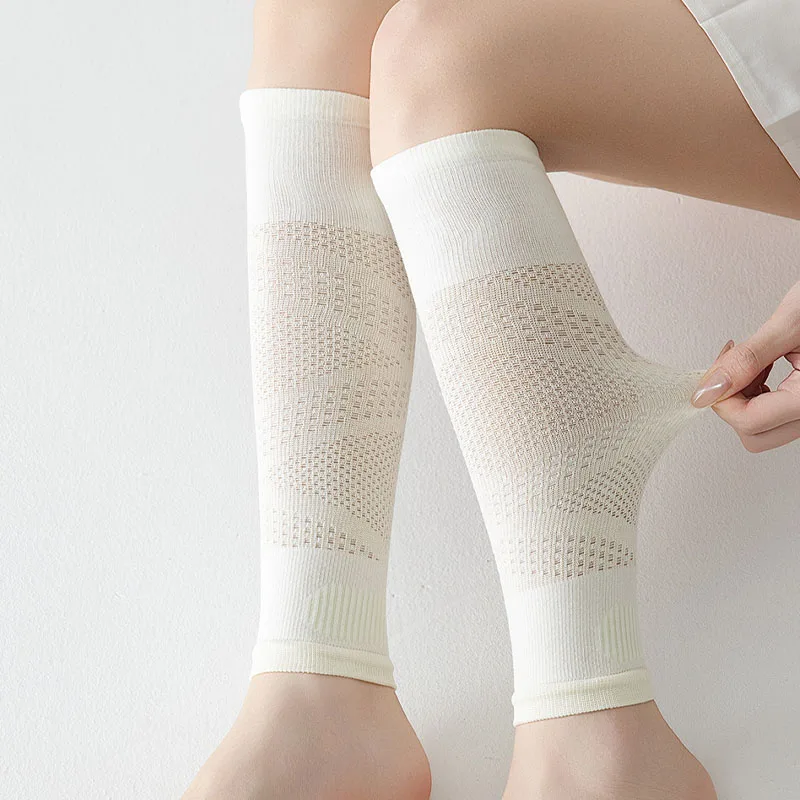 1/3/5 Pairs Calf Compression Sleeves women Breathable Elastic Lower Leg Support for Running Cycling Fitness Hiking and Sports - view 4