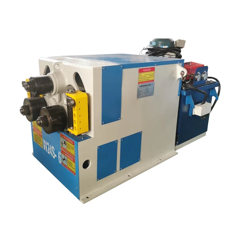 Electric Profile Round Bending Machine Pipe bar Bender Pipe Tube Bending Machine Steel bar Bender W24S Series