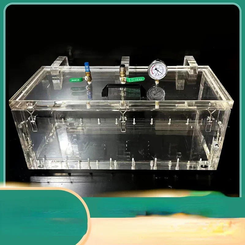 Acrylic plexiglass negative pressure box, vacuum box, sealed  test  defoaming bucket, sealed bucket.