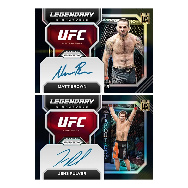 Panini Prizm Ufc Series Diy Homemade Andrei Arlovski Bas Rutten Chael Sonnen Collection Flash Card Toys Gift - view 5