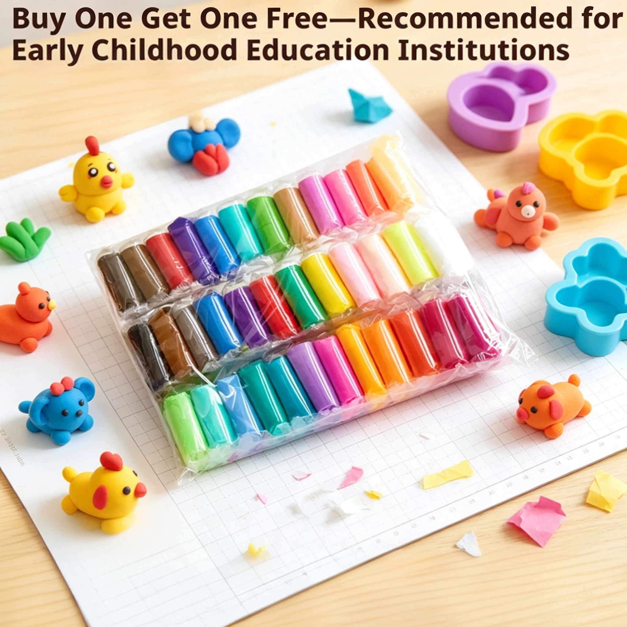 Air Dry Clay - Non-Toxic Eco Friendly Ultra Light Air