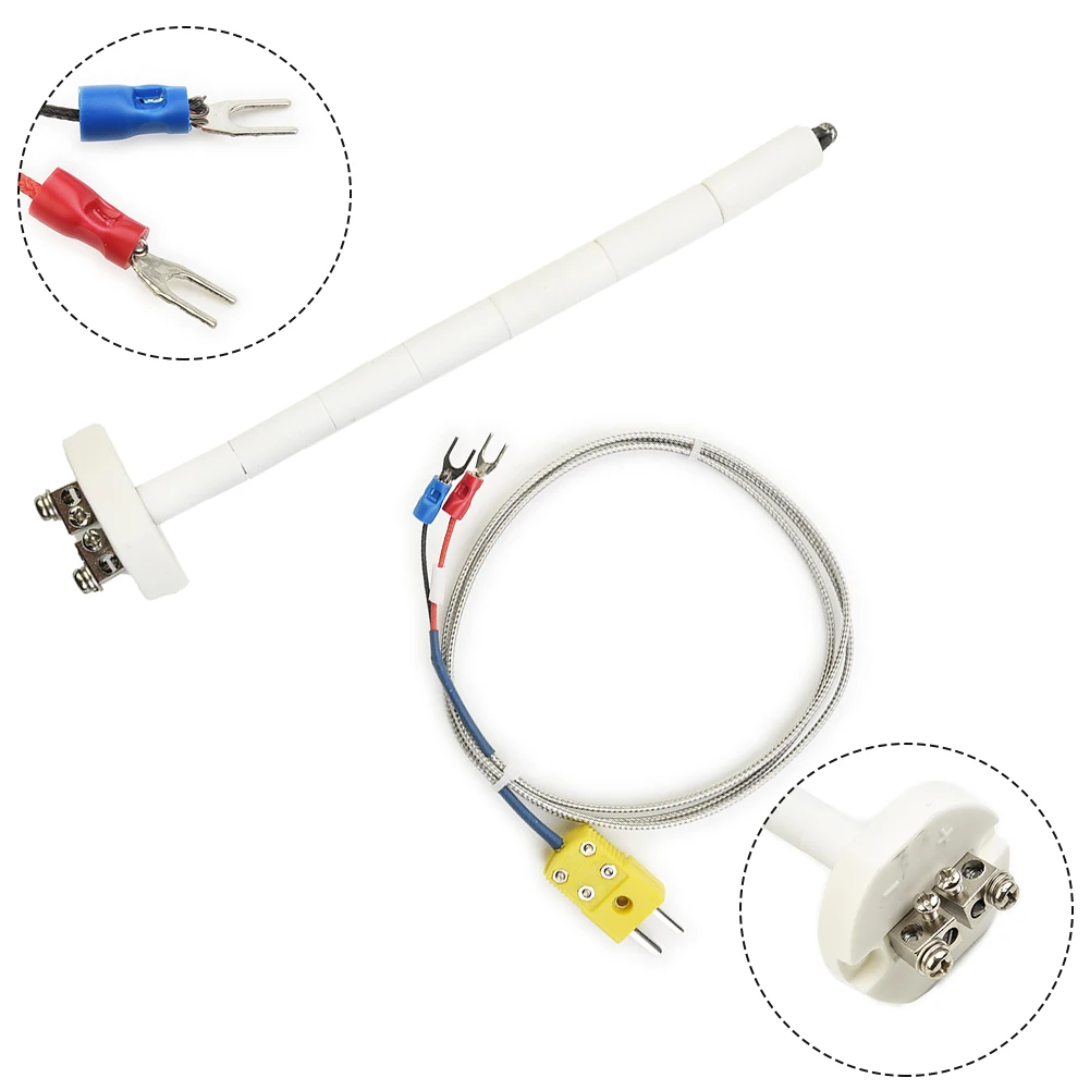 Probe Thermocouple Tools Kiln Block Ceramic K-Type Parts Replacement Thermocouple 2372/1300 Degree High Quality