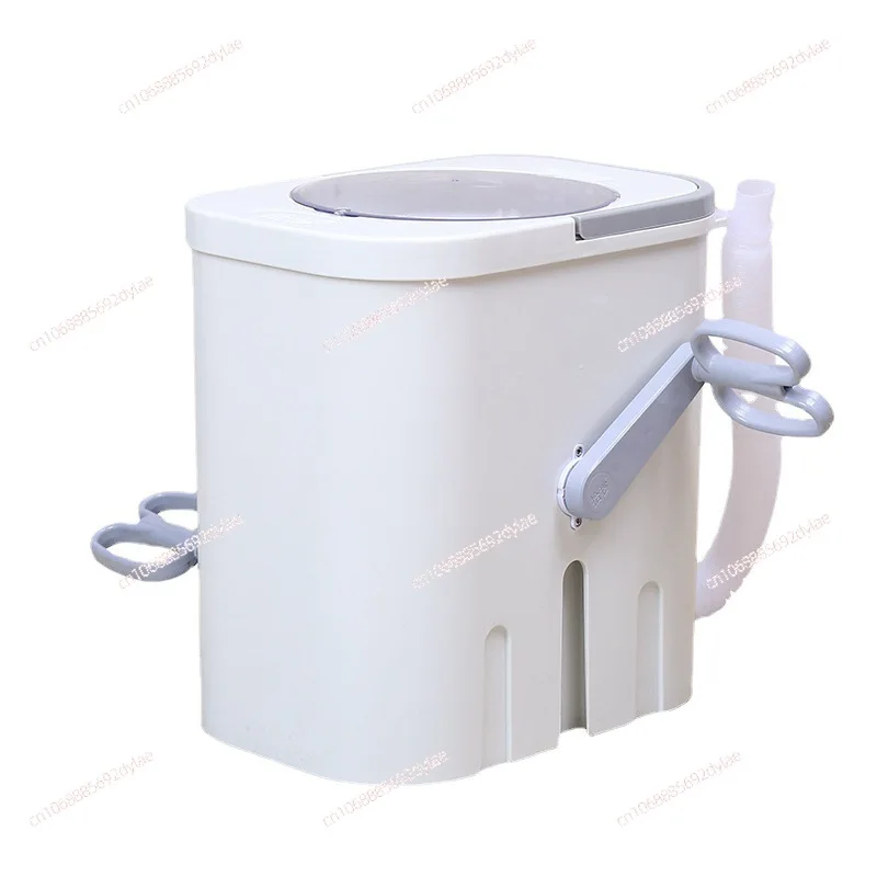 Electric Free Manual Washing Machine, Student Dormitory Artifact, Hand Cranked Foot Pedal, Small Household Use