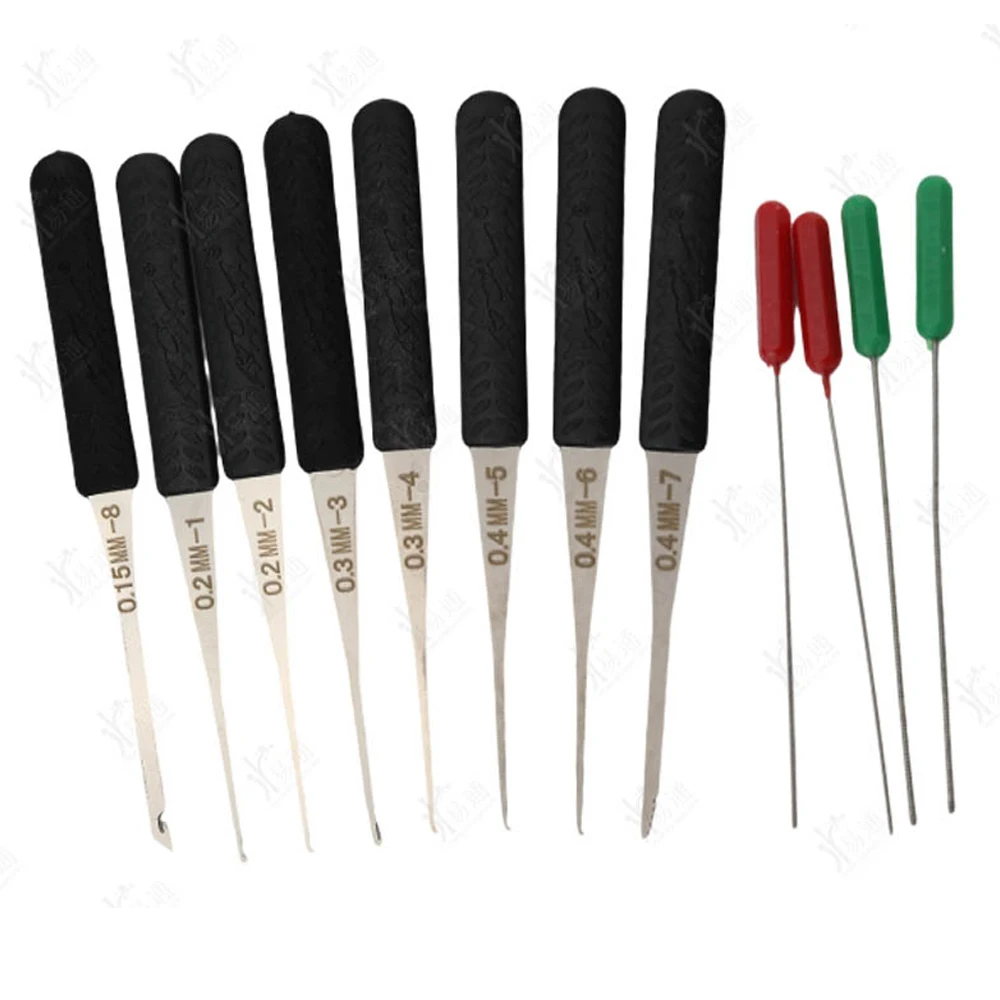 Locksmith Extractor Tools Kit Broken Key Remove Tool Set with Tension Wrench Tools for Family Home Life Helper