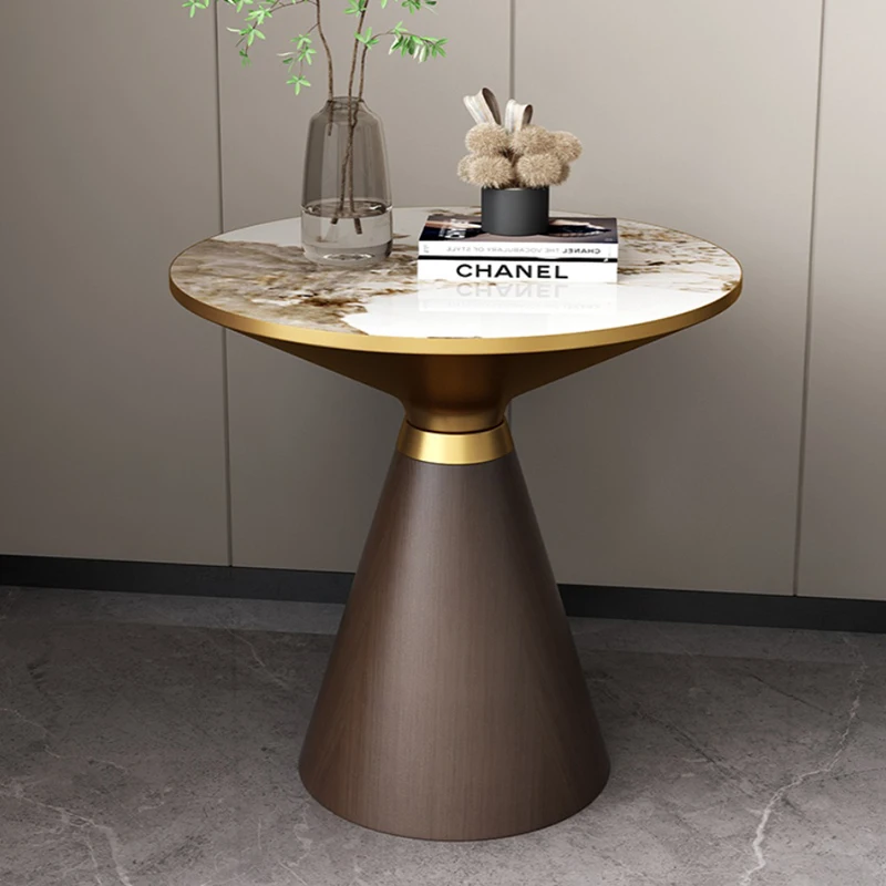 Side Table Modern Coffee Tables Nordic Furniture Round Lightweight Bedside Mini Aesthetic Room Corner Stolik Kawowy Night Home