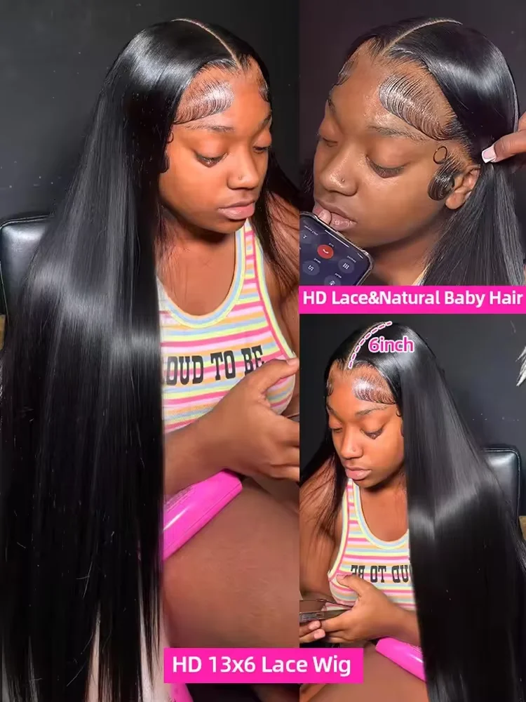 30 بوصة العظام مستقيم HD شفافة أمامي الدانتيل الباروكات البرازيلي 360 كامل الدانتيل شعر مستعار أمامي غلويليس 5X5 باروكة من شعر طبيعي للنساء