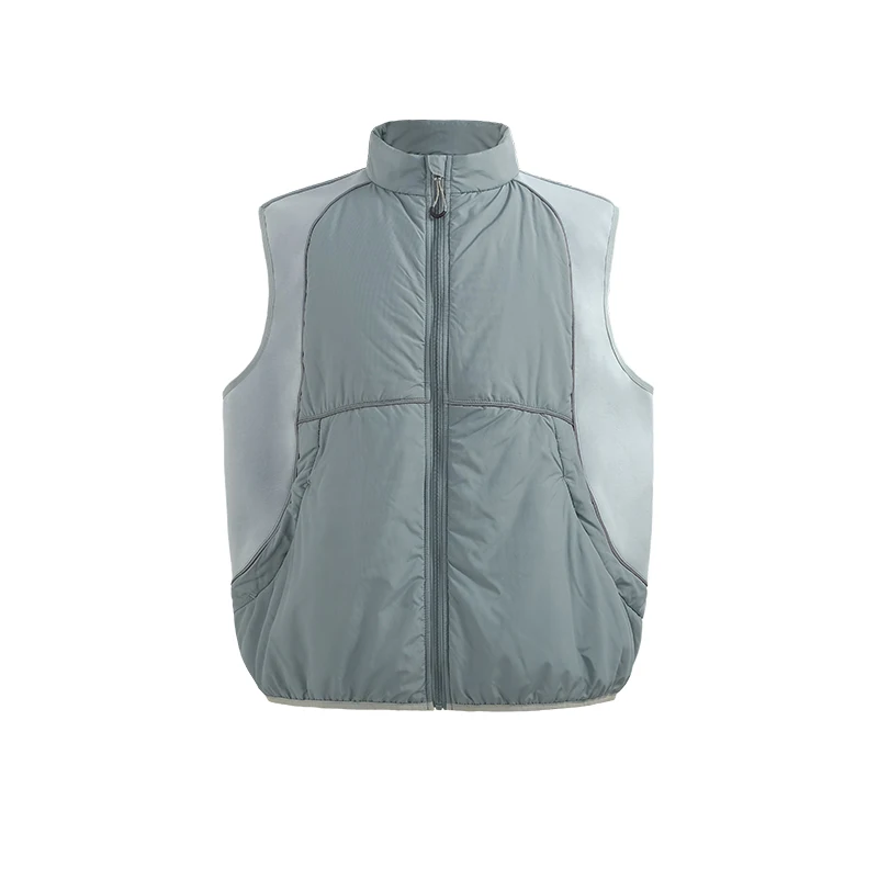 Men's Solona Cotton Machine Vest Cotton Clothing Autumn Winter New Outdoor Mountain Color Blocked Workwear vest 5366W24