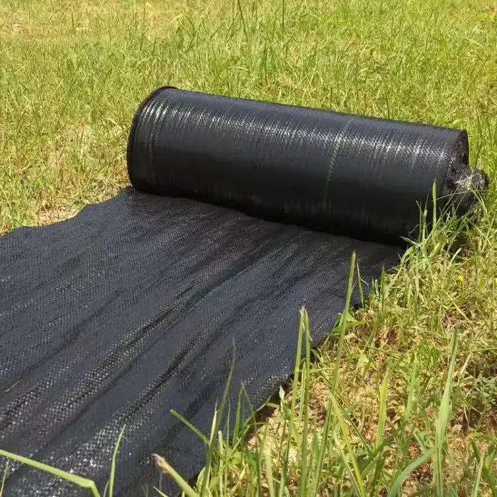 Weed Membrane Garden Landscape Fabric Anti Grass Cloth Strong Breathable Plastic Mulch Thicker Durable Ground Cover Sheet Mat