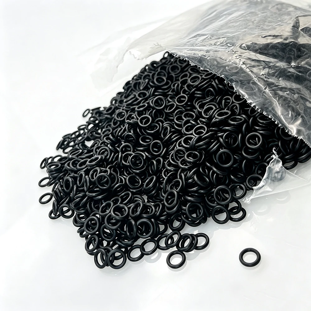 1000/50 Stück O-Ring Shore A 70 NBR Gummi-O-Ring-Dichtung Schwarz Nitril für Auto-Reparatur, Armaturen, Sanitär, DIY-Abdichtung – Detail 1