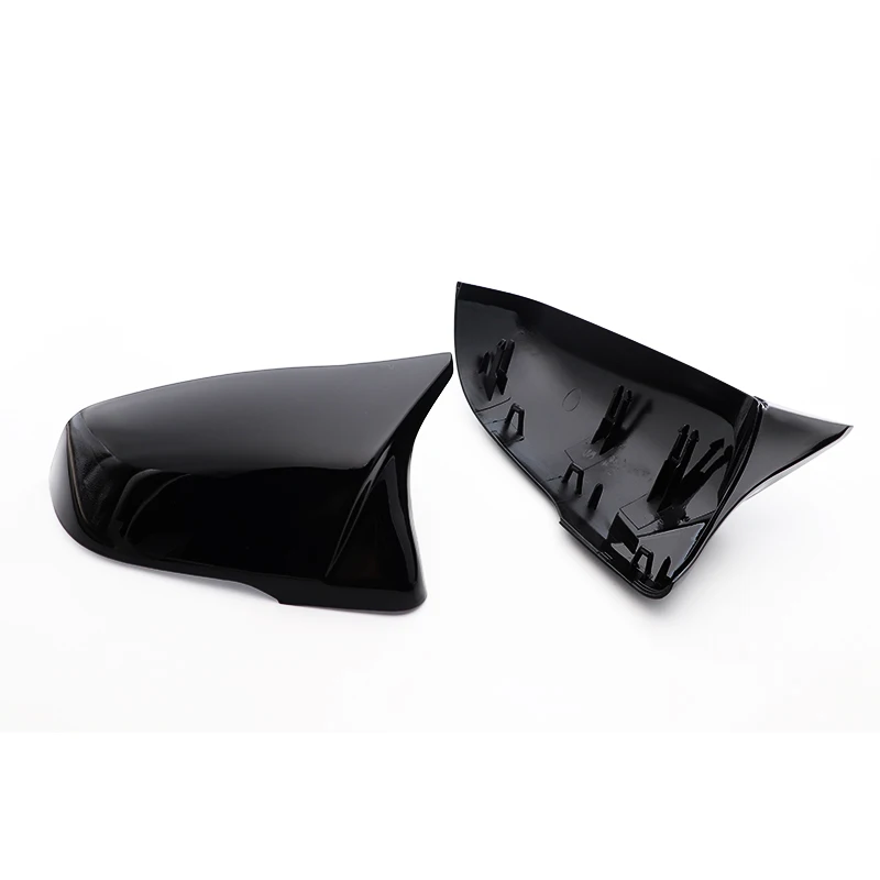 استبدال M نظرة غطاء مرآة لسيارات BMW 1 سلسلة F40 2019-2023 116i 118i 120i 128ti 116d 118d 120d غطاء مرآة سوداء