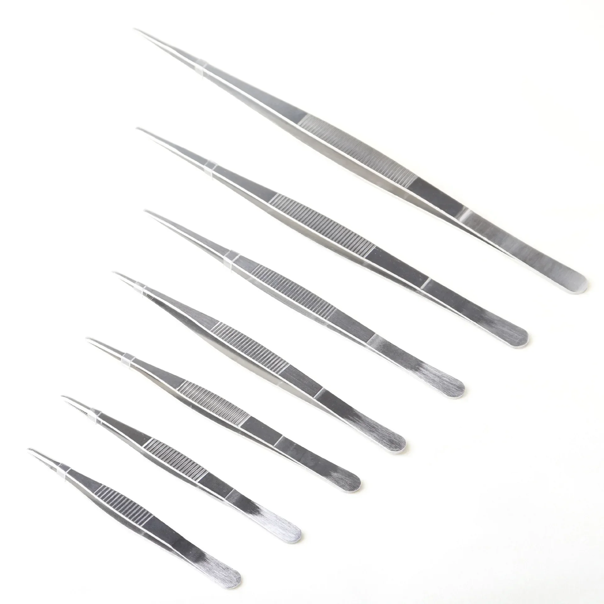 Pince A Epiler Droite En Acier Inoxydable, 20CM/30CM, Pour La Maison, Le Jardin, La Cuisine, Le Barbecue, Longue Pince Aliments