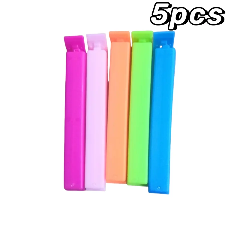 5-30 Stuks Kleurrijke Afdichting Clips Vochtbestendige Vers Houden Snack Bag Sealer Klem Voor Plastic Zakken Herbruikbare keuken Accessoire