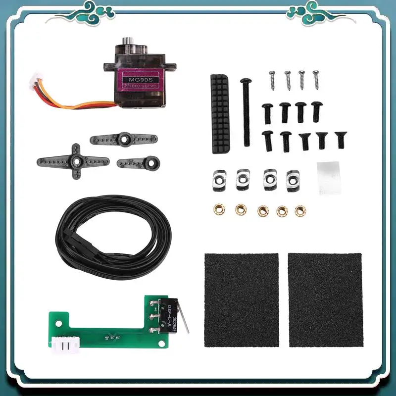 Łatwy w użyciu zbieracz odpadów ekstruzji Blobifier Voron, czyszczenie dyszy hotendu, części do drukarki 3D, silikonowa szczotka do dyszy dla Voro