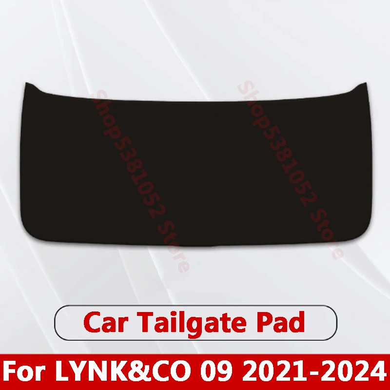 

For LYNK&CO 09 2021-2024 Car PU Leather Tailgate Protection Film Guard Sticker Anti-Scratch Trunk Door Trim Decoration