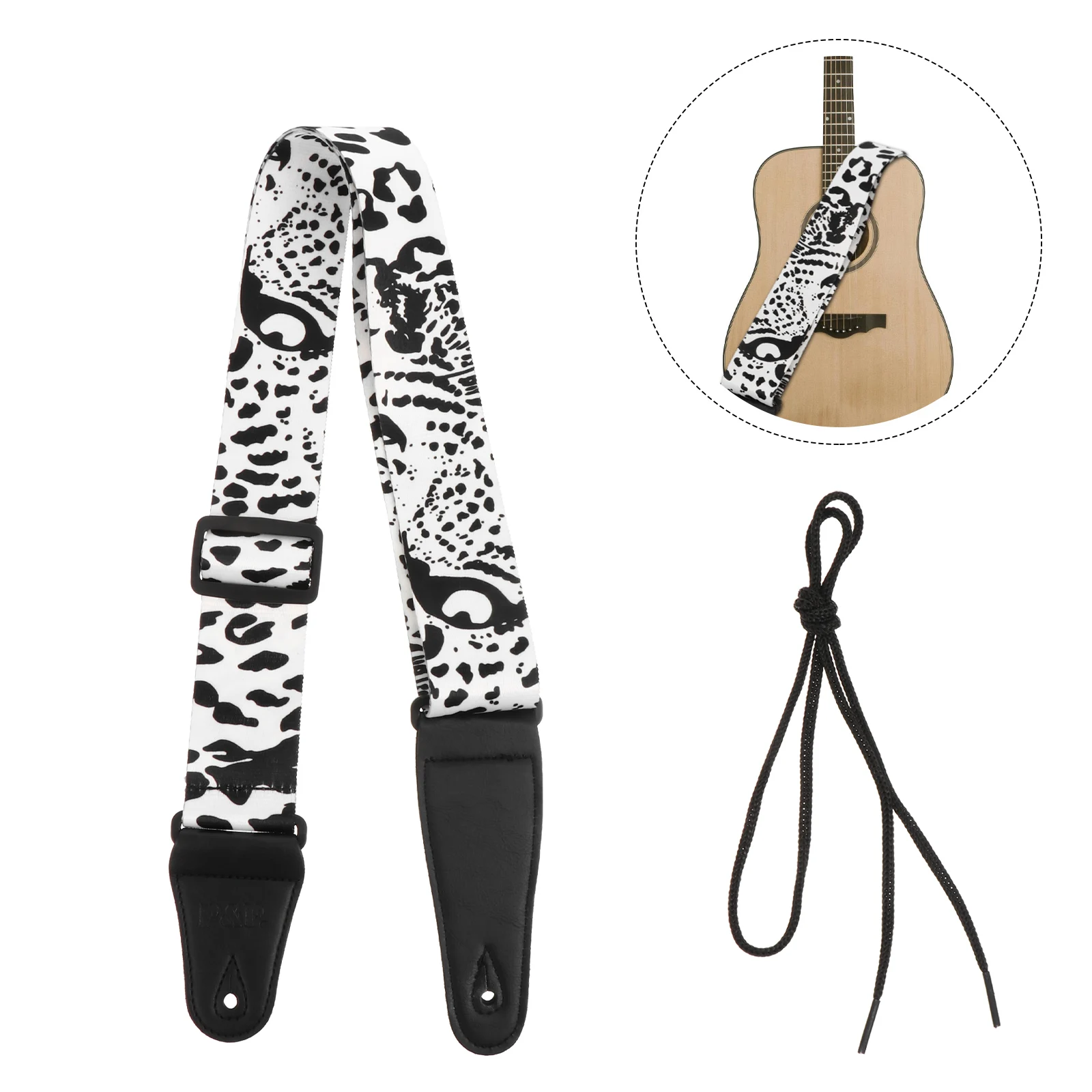 

Guitar Strap Belt Waist Printing Shoulder Polyester Printed Webbing Instrument