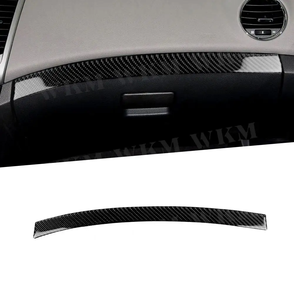 

Carbon Fiber Dashboard Passenger Seat Decoration Strips Trim Cover Sticker For Chevrolet Cruze 2009-2015 Car Decoration