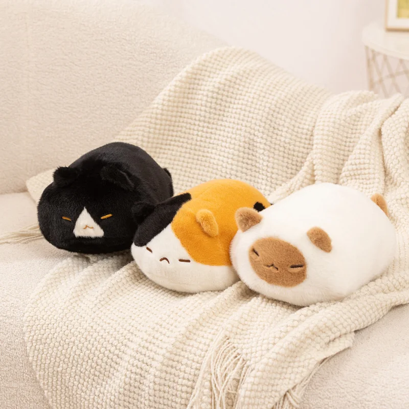 25cm Giant Black Cat Plush Toys Kawaii kitten Plushie Throw Pillow Soft Cat Stuffed Doll Toy Home Decor for Kids Birthday Gifts 16 25cm Giant Black Cat Plush Toys Kawaii kitten Plushie Throw Pillow Soft Cat Stuffed Doll Toy Home Decor for Kids Birthday Gifts
