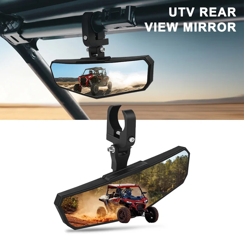 

Зеркало заднего вида UTV, регулируемое центральное зеркало заднего вида SXS RZR для Polaris RZR Pioneer Talon Can Am X3 Kawasaki CFMOTO