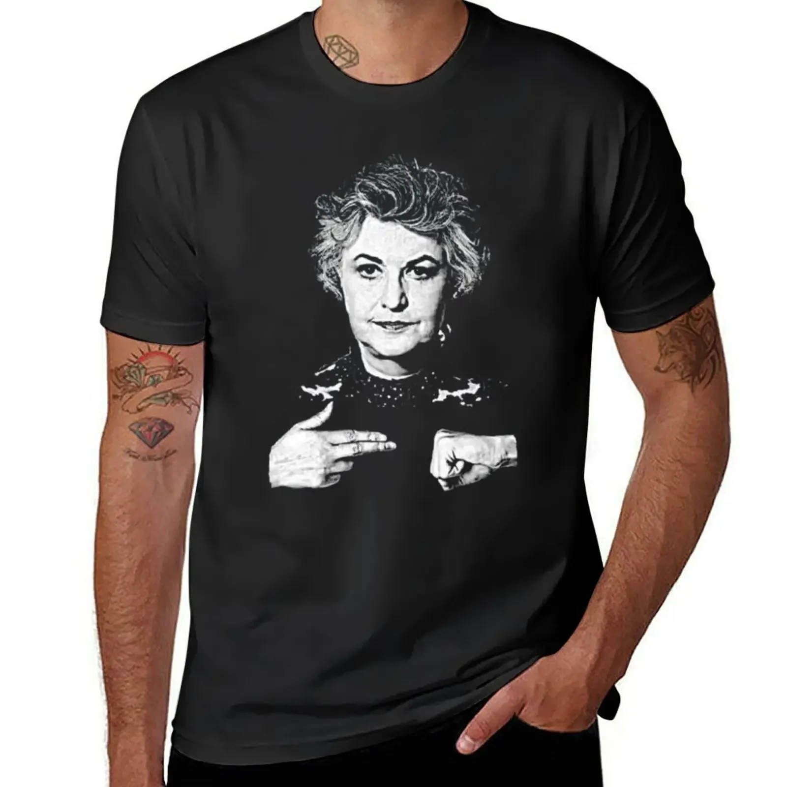 Dorothy Zbornak Run The Jewels Bea Arthur Tribute The Golden Girls T-Shirt plain Short sleeve tee heavyweights t shirt for men