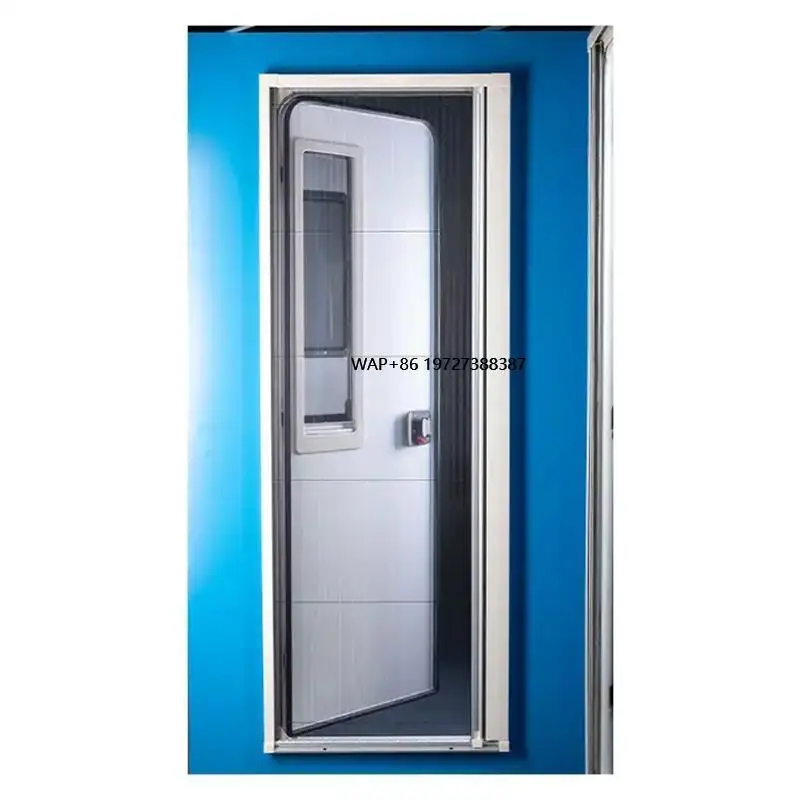 

Customized Aluminum Alloy RV Door Motorhome Accessories for Caravan RV Trailers