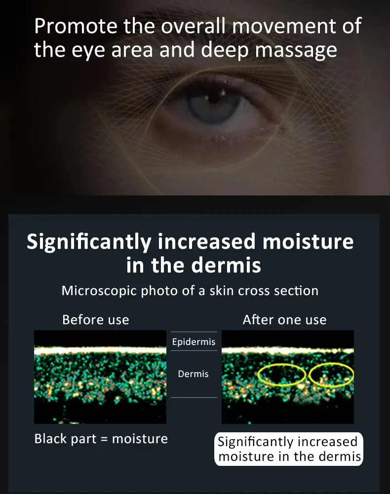 ใหม่ Eye Care Anti-Aging Dark Circles ลบเครื่อง Eye Massager EYE PATCH EMS Red Light Therapy Facial Lifting อุปกรณ์ความงาม