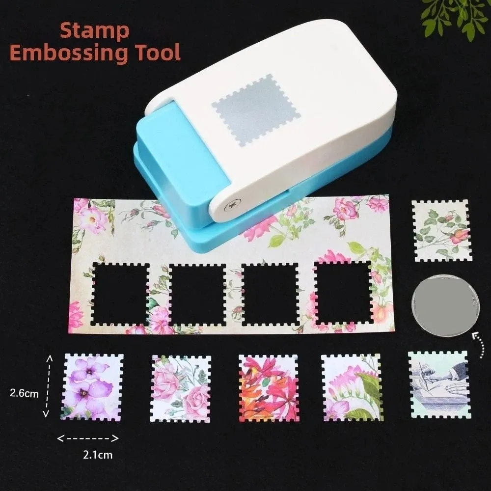Labor Saving Stamp Border Punch DIY Large Size Christmas Tree Hole Punch Creative Cutting Craft Embossing Machine Craft