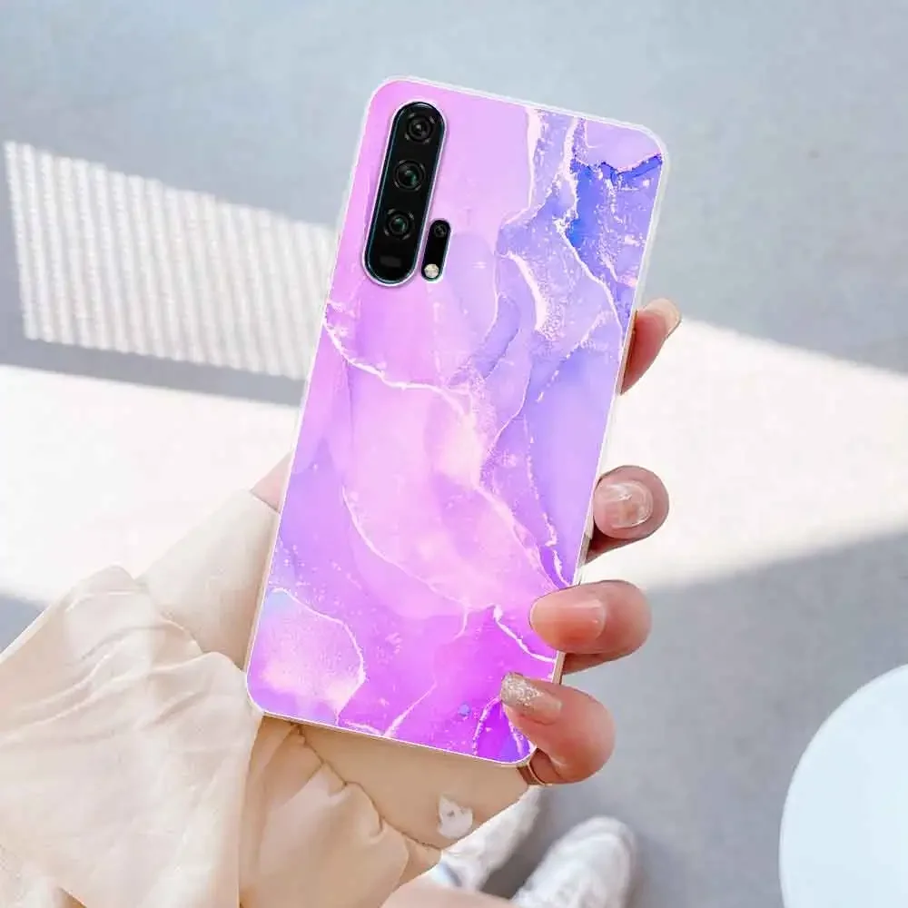 For Honor 20 Pro Case Cover Protect Phone Cases for Honor 20 Lite Clear Soft Silicone Coque For Honor 20 20i Honor20S 20e Funda