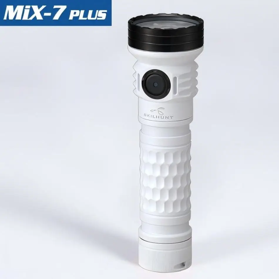 Skilhunt MiX-7 Gen 2 Plus Linterna LED de carga magnética multicolor 18650