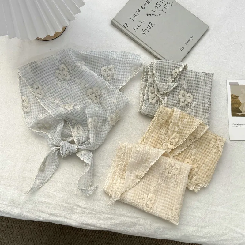 lenco-de-renda-bordada-estilo-coreano-para-mulheres-xale-multifuncional-floral-de-algodao-e-linho-para-o-verao-decorativo-em-poliester