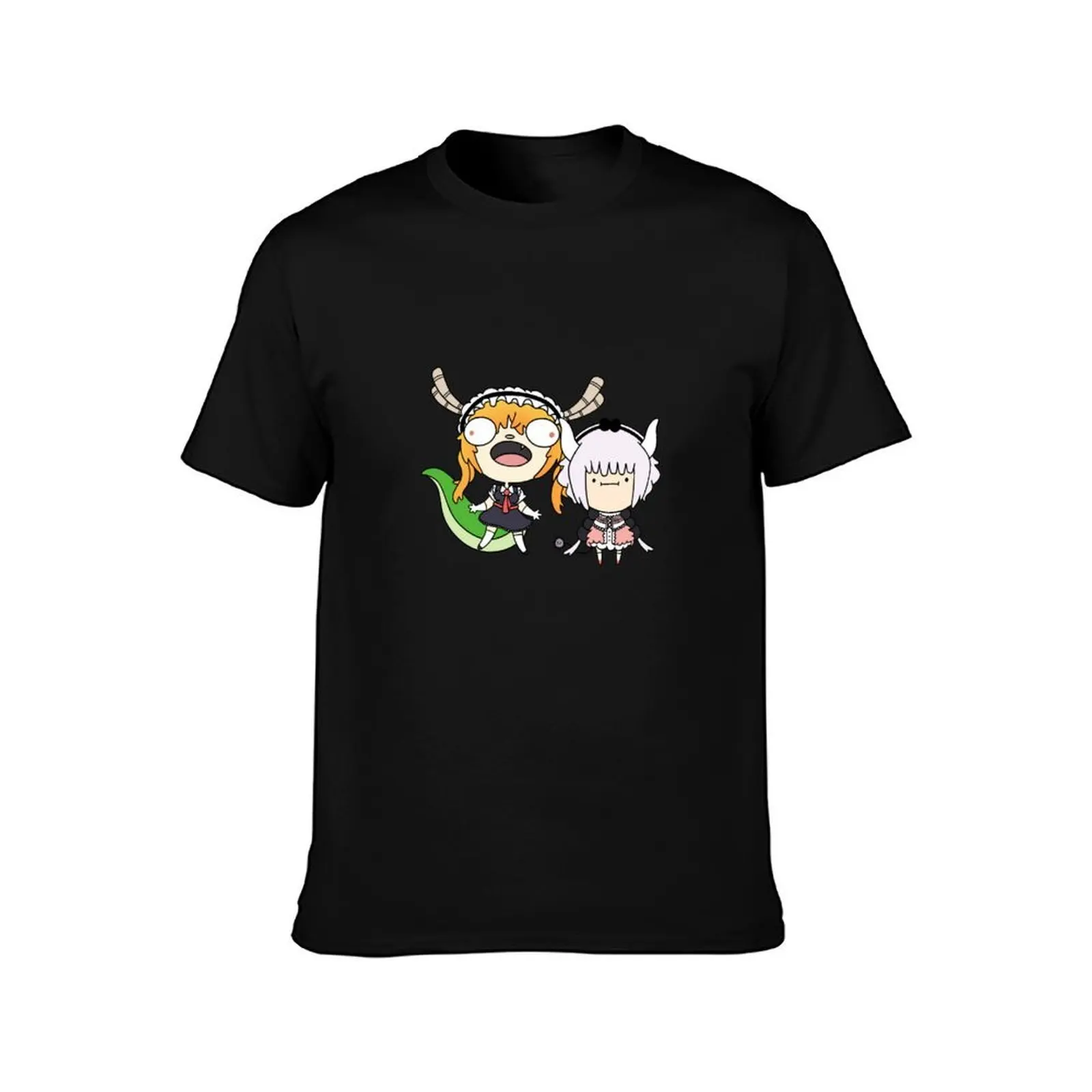 Tohru & Kanna T-Shirt man t shirt luxury t shirts for man graphic vintage T-Shirt