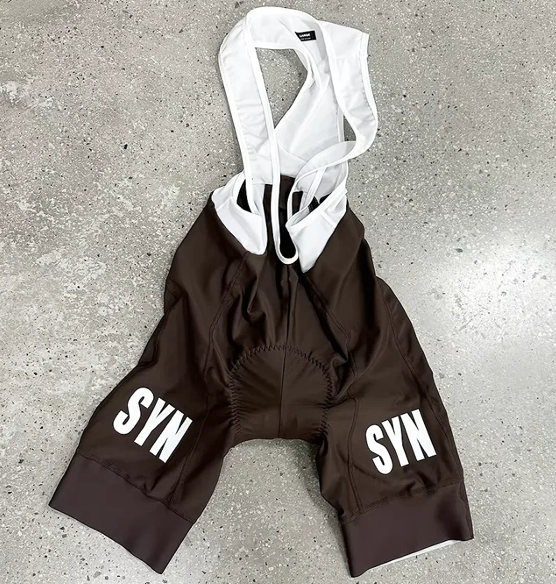 

Green red brown SYN Classic Light Cycling Bib Shorts Pro Race Team Road Bike Bottom Riding MTB Shorts 2025 New Style