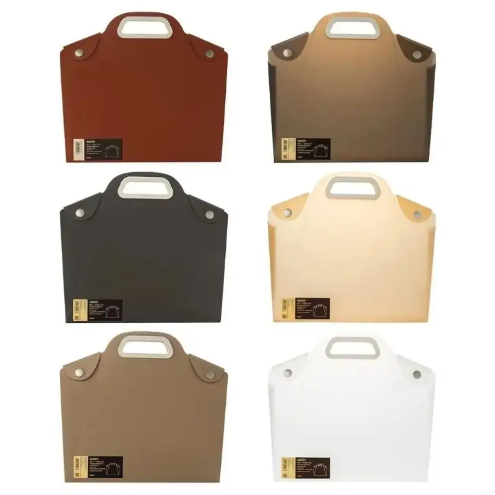 Portable Organization Clear Project Folders Multicolor Waterproof Protector Carrying Case Reusable Hand-carrying Document Folder