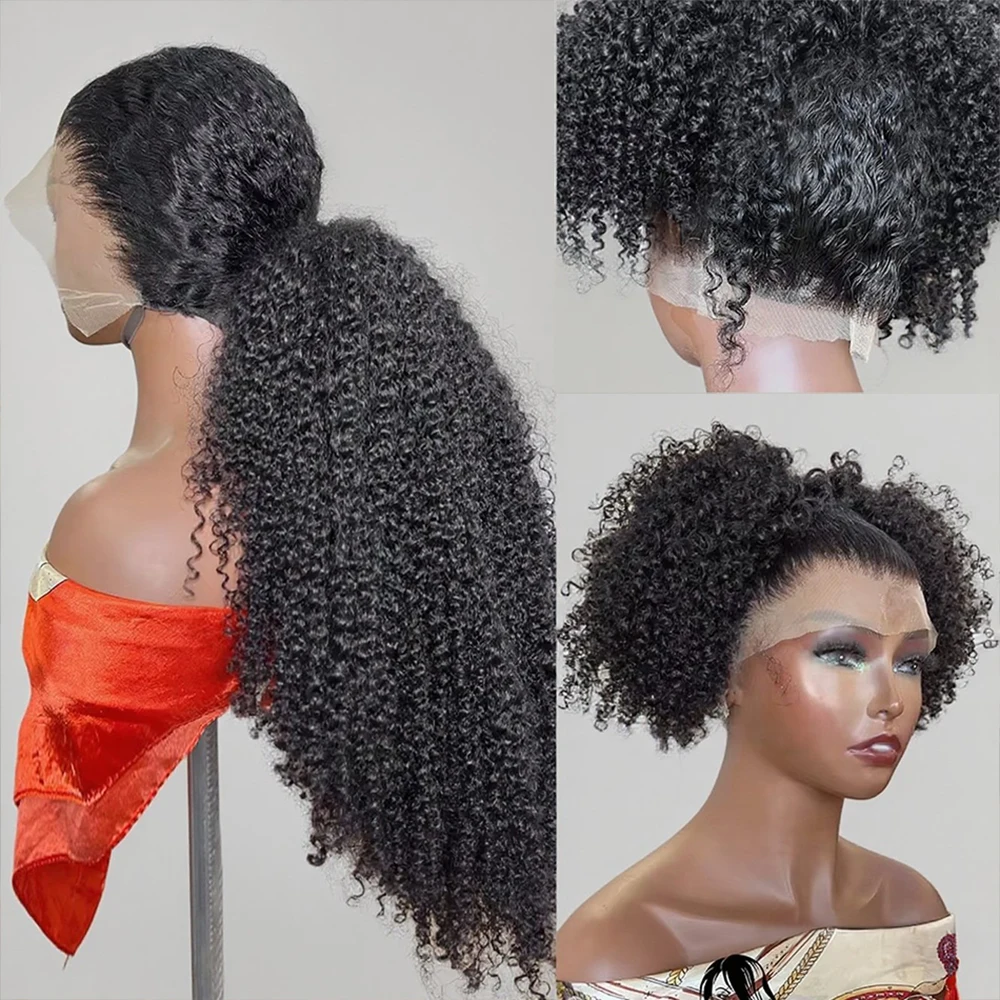 HD الدانتيل الباروكات المياه موجة عميقة 360 كامل الدانتيل الجبهة خصلات الشعر المستعار الإنسان 46 بوصة مجعد الباروكات 13x6 الدانتيل الباروكة الأمامية للنساء 300% الكثافة