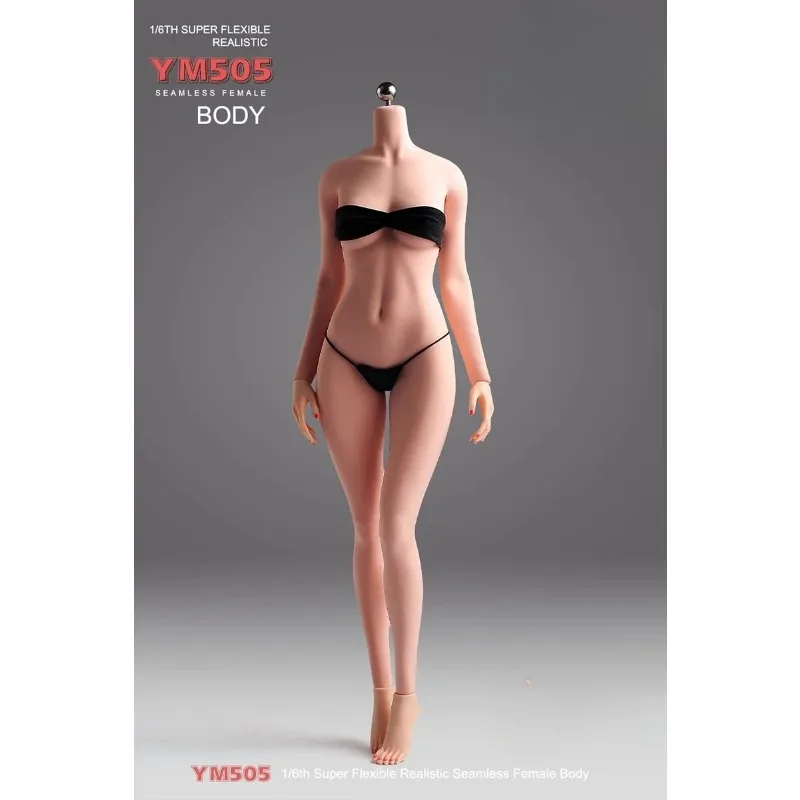 YM505 Scala 1/6 Popolare Fitness Girl Super Flessibile Realistico Corpo Senza Soluzione di Continuità 12 ''Soldato Femminile Action Figure Corpo Bambole Modello