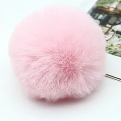 10CM Fluffy Soft Hand Sewn Pom Pom Faux Plush Pom Pom DIY Keychain Backpack Pendant Home Decor Pom Pom  1Pcs