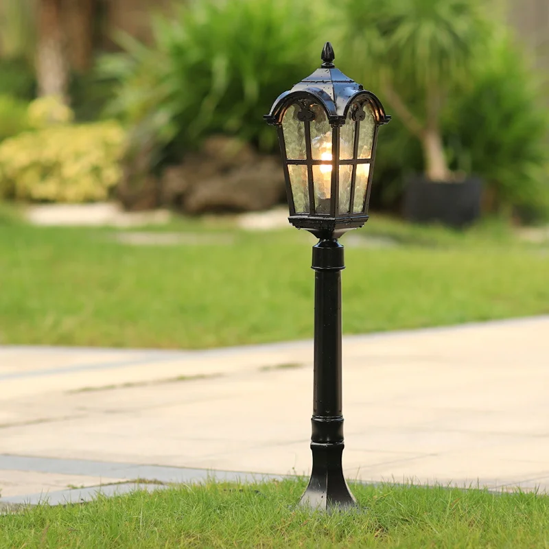 

Die-Cast Aluminum IP55 Waterproof Decorative Column Lawn Lamp LED Light Source for Landscape Courtyard Outdoor Lighting