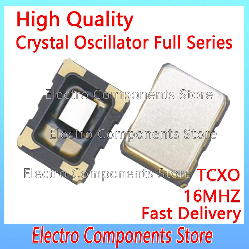 2Pcs TCXO TG-5006CG 16M 16MHZ EPSON 16.000MHZ Temperature Compensated Crystal Oscillator 16.00000MHZ 1.8-3.3V 2520 2025