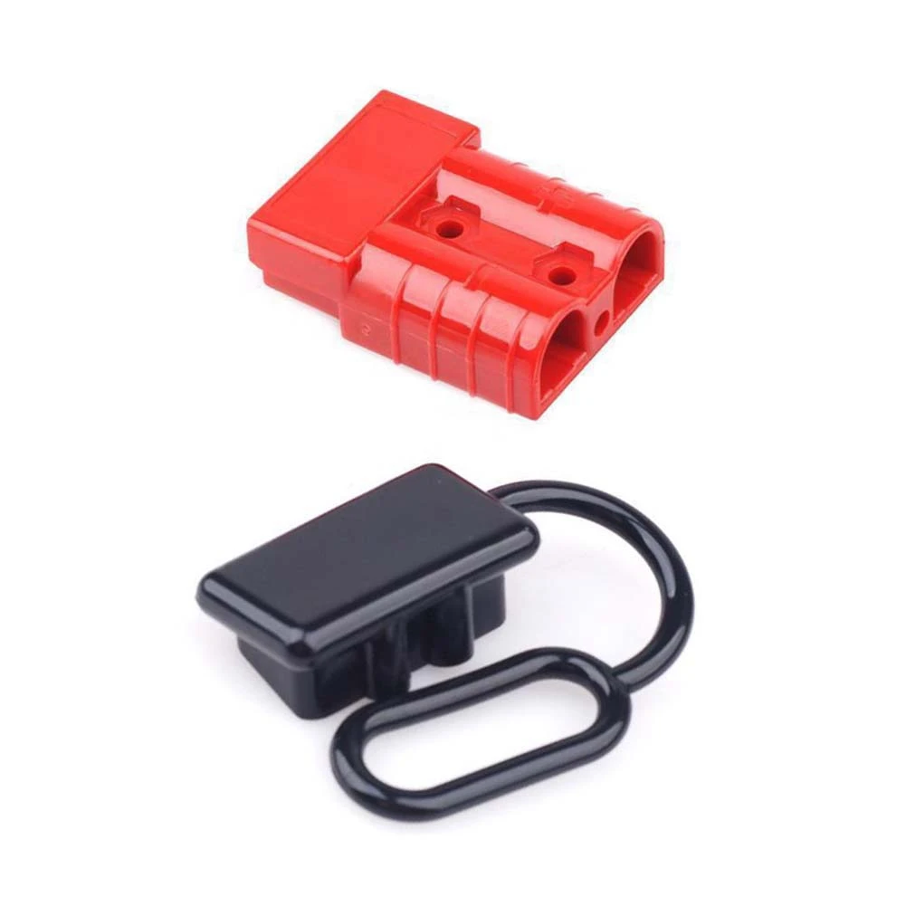 2Pcs Accessory Charging Practical Portable Connecting 50A 600V Pair Plug Battery Trailer Durable Quick Connector Kit