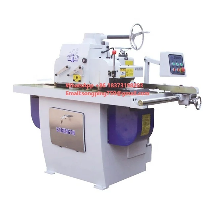 Woodworking Straight Line Rip Saw Industrial Machine for Carpentry