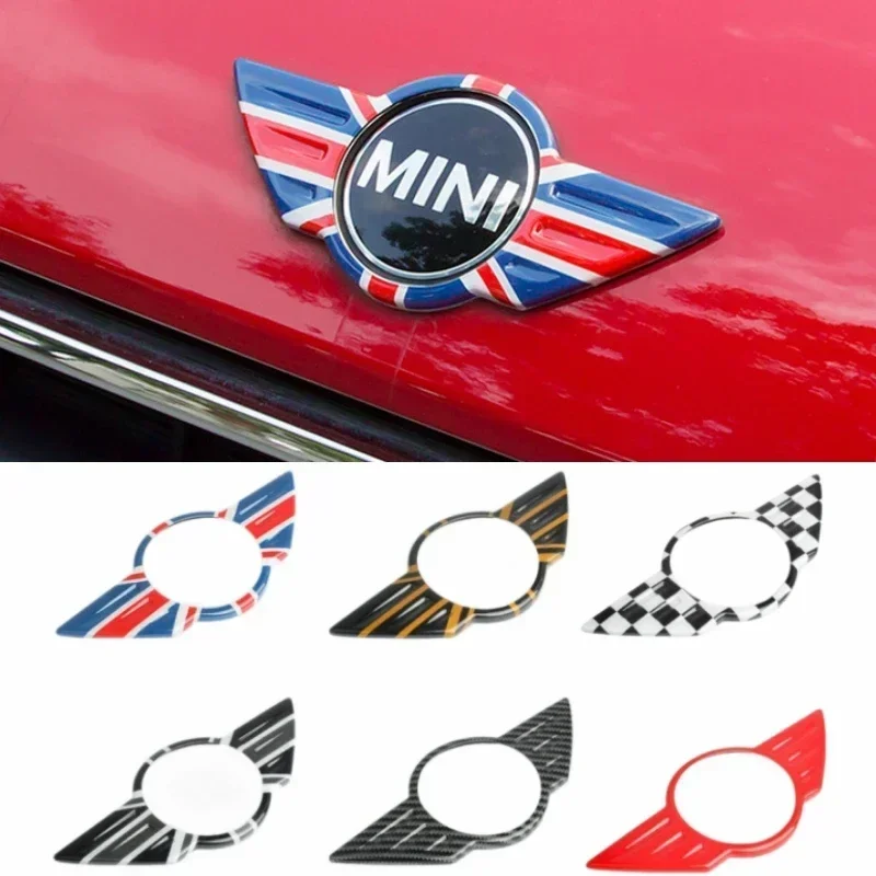 

Moulding Sticker Decorative For Mini Car Exterior Front Rear Trunk Logo Badge Cover Cooper JCW S R60 R61 F54 F55 F56 Accessories