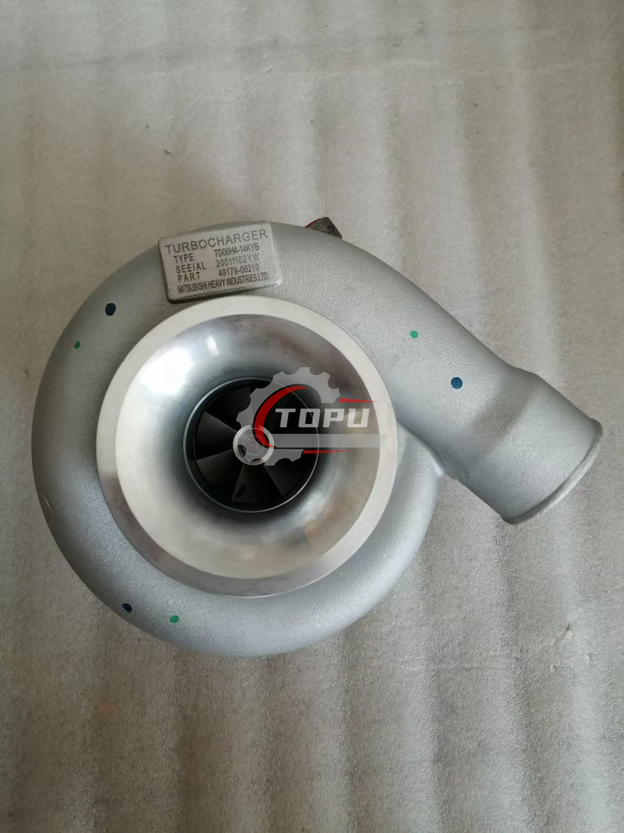 D06FR TD06H4-14KYB Turbocharger 49179-06210 4917906210 for SY245 SY265 Excavator